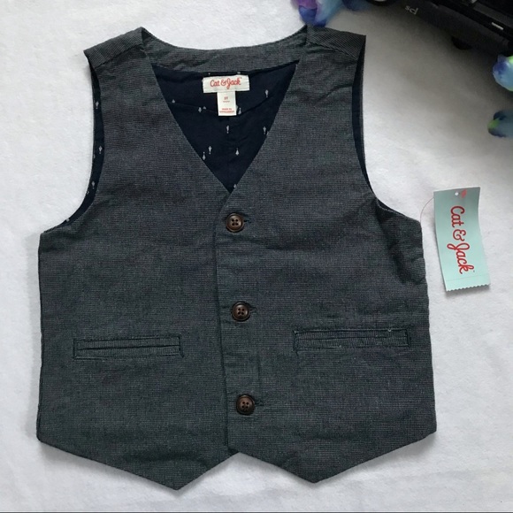 ❌SOLD❌ Cat & Jack NWT Sweater and Vest Bundle Boys 5T - Picture 6 of 11